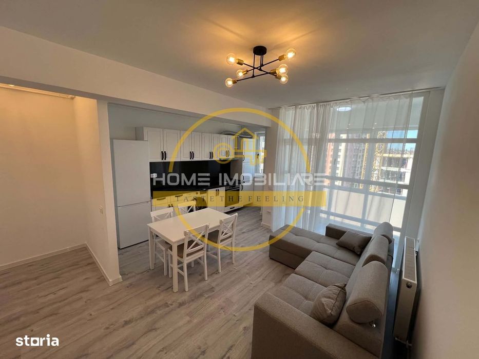 Etaj intermediar/Apartament 2Camere Mobilat&Utilat+Parcare -Cartier Vi
