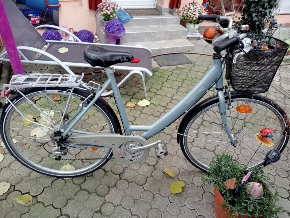 Bicicleta Germana Sachs cu accesori Shimano 24 viteze.Aluminiu