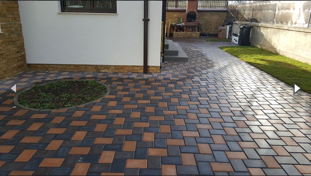 Pavele curte/ pavaje din beton , modele noi pavaje -Magurele Ilfov