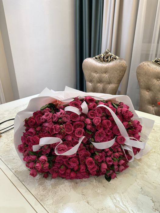 Роза цветы 1 метр