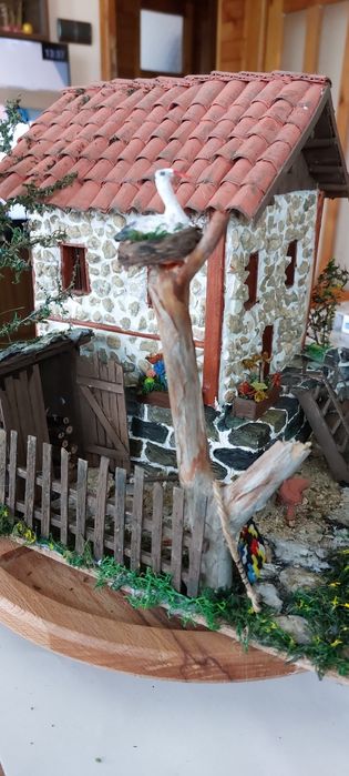 МАКЕТ "Къщата със щъркела:
