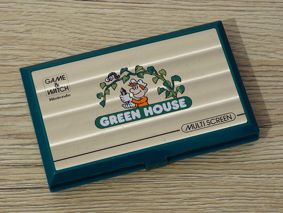 Consola Nintendo Game & watch Green House - functionala