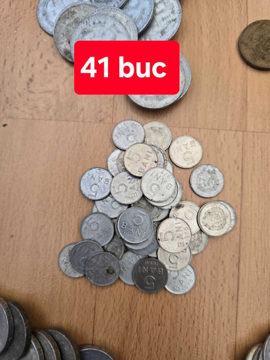 467 de monezi vechi România, nu sunt curățate