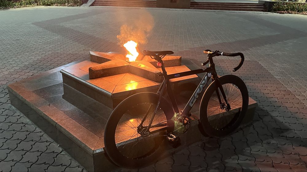 Велосипед fixed gear gray f10