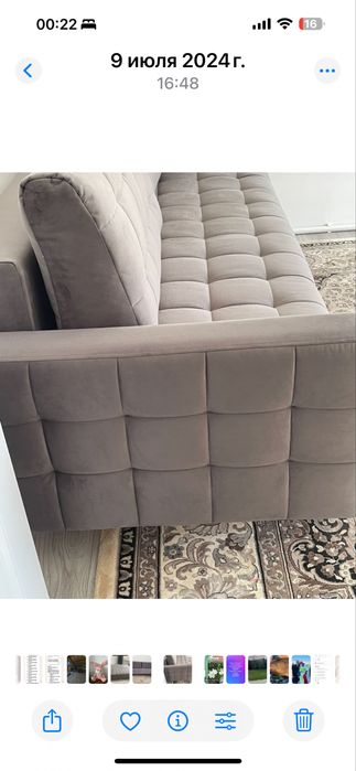 Продажа , диван расскладной , в отличном состоянии