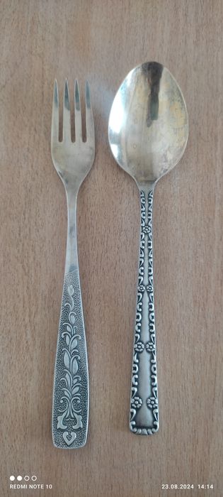 Лошки и вилки мельхиор СССР