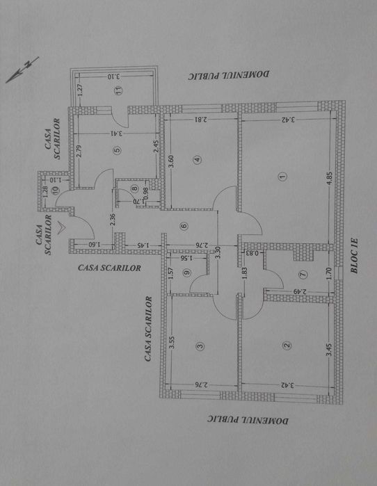 Apartament 4 camere zona Unirii Centru