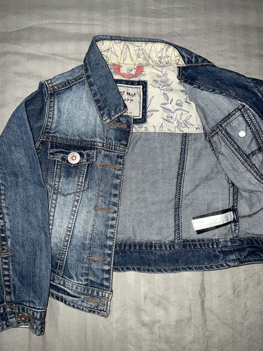 Джинсовая куртка на девочку 3-4 года Next