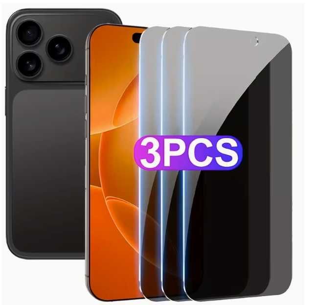 Протектори със затъмняващ ефект Privacy за iPhone 14 Pro Max и 17 Pro