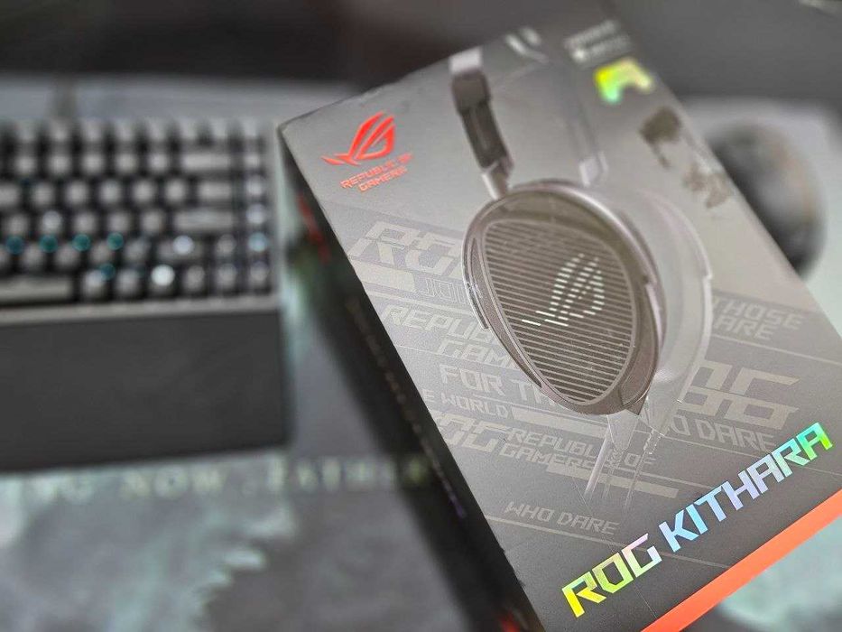 Наушники / Гарнитура Asus ROG Khitara звук от HIFIMAN дизайн от ROG