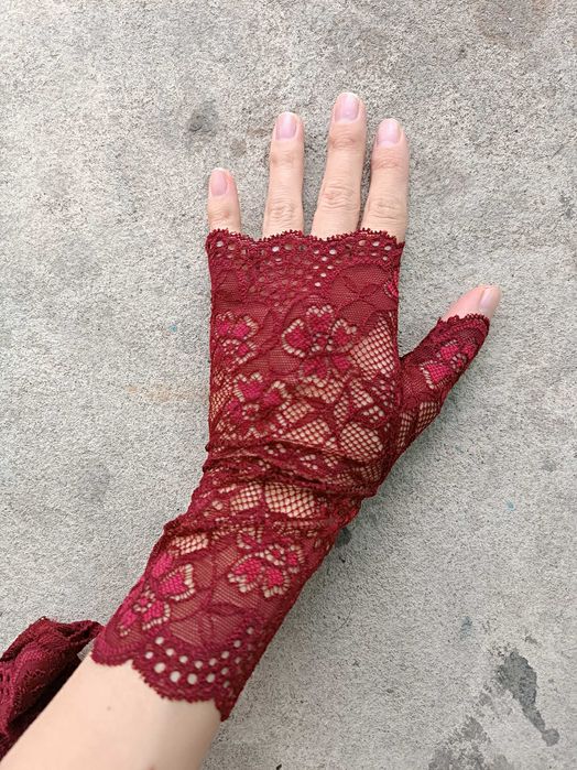 Митенки ручной работы