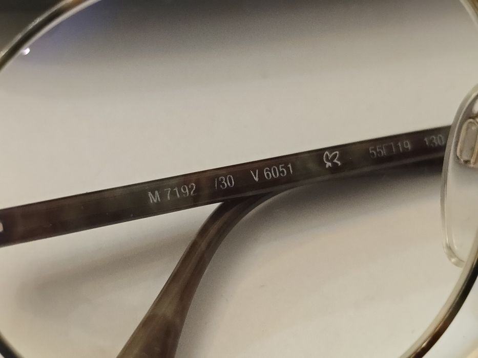 Rame, ochelari de vedere, Silhouette, placați aur cu toc