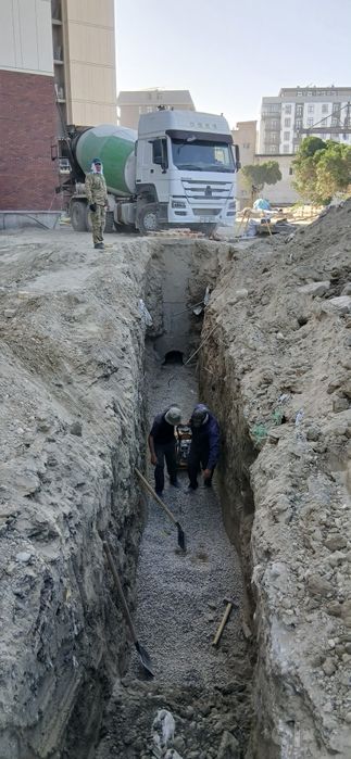 Kanalizatsiya|Vodapravod|Transha kaavlash|Santehnik xizmati