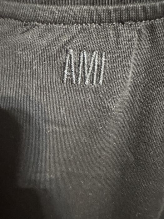 Compleu negru Ami Paris brodat