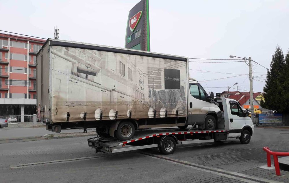 Tractari auto Bistrita | Pret in functie de distanta si complexitate