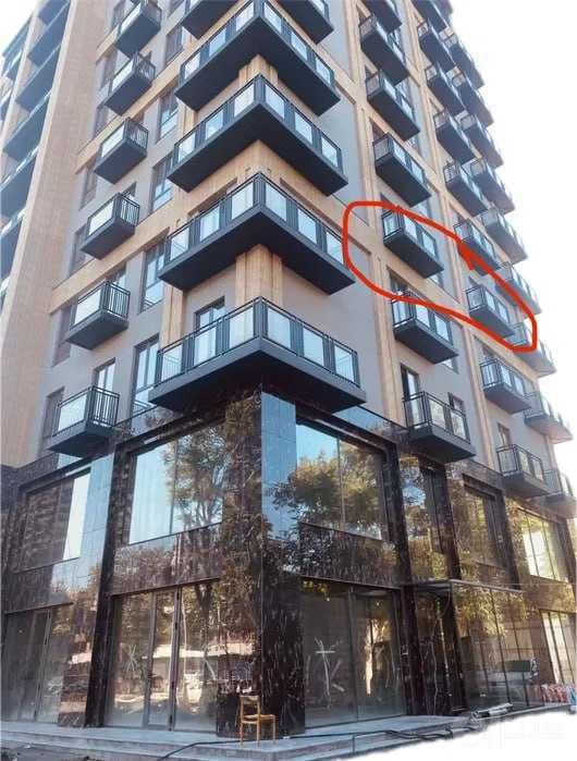*Loft Residence Ц-1,Садык Азимова 2ком квартира 55м2коробка.Инвестиция