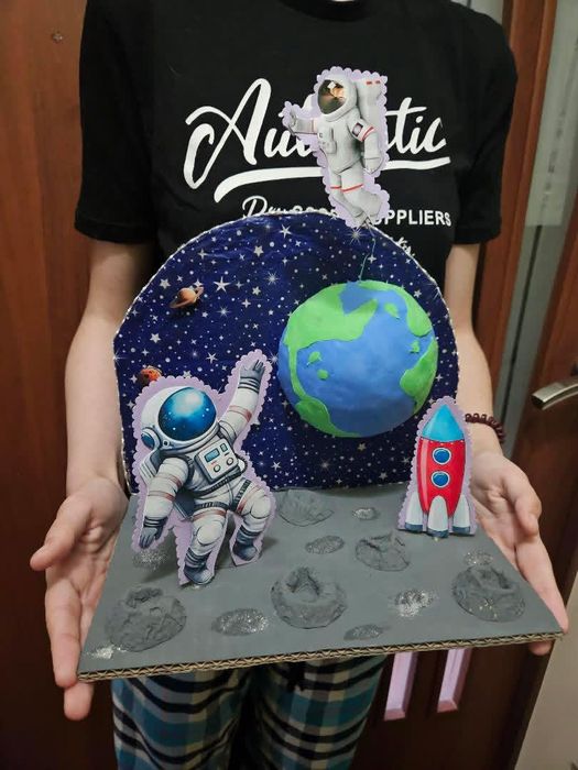 Поделки   , космос , весенние  Шымкент