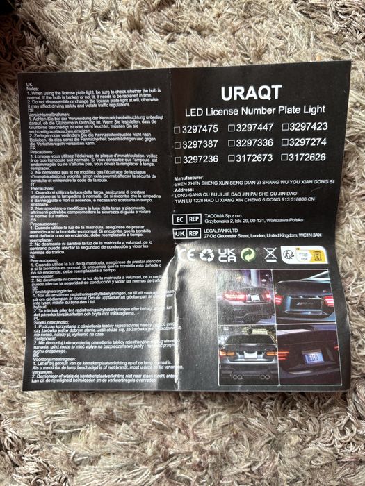 Set de lămpi cu LED NUROTA