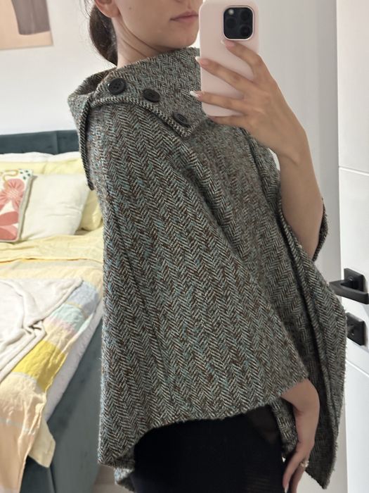 Pelerina stil poncho de toamna
