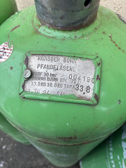 Vand kit 4 buteli GPL  80L pentru centrala termica, acesorii incluse