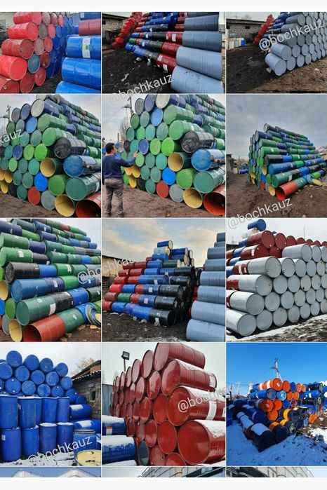 350 000 Бочка емкость б.у Bochka kanistra b.u 75 000 для краски и хими