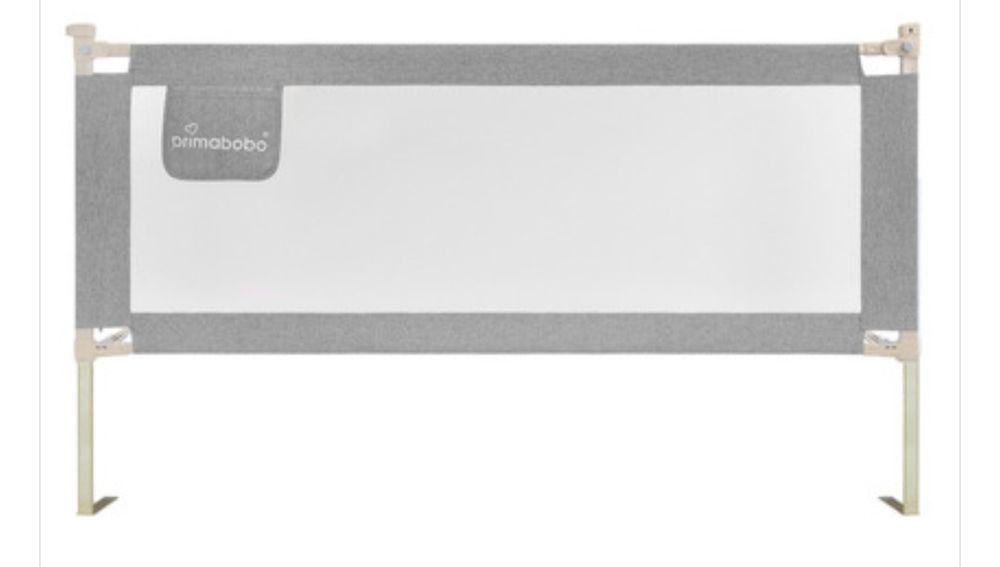 Protectie laterala pat, Primabobo,Classic XXL, 200 cm, Inaltime reglab