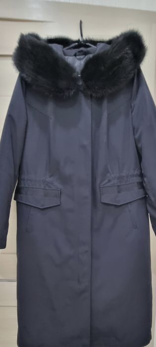 Пальто парка с норкой