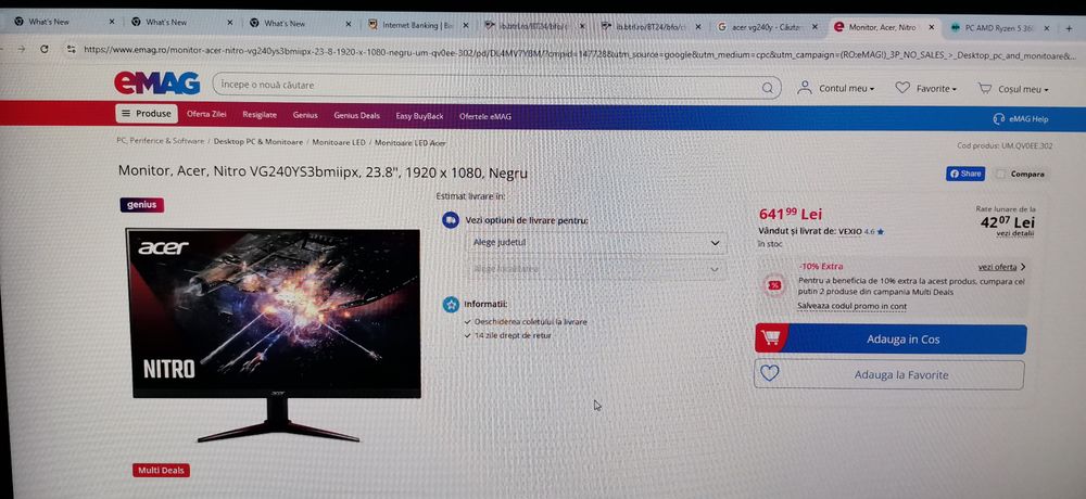 Vând PC AMD Ryzen 5