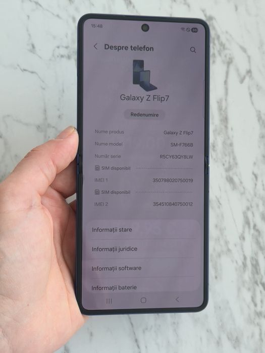 Vand/schimb Samsung Z Flip7 256gb