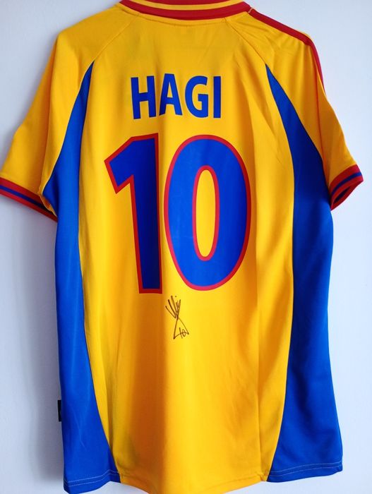 Tricou Gheorghe Hagi -semnat