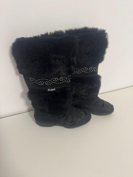 Cizme blana naturala OLANG