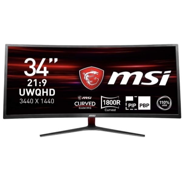 Monitor curbat Msi Optix Mag 341CQ Gaming