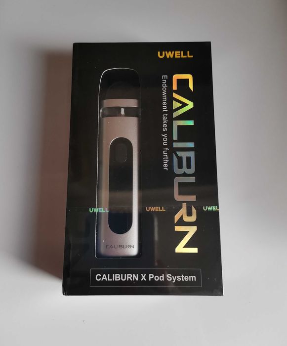 Kit Uwell Caliburn X Pod System - Argintiu Elegant *NOU* Sigilat