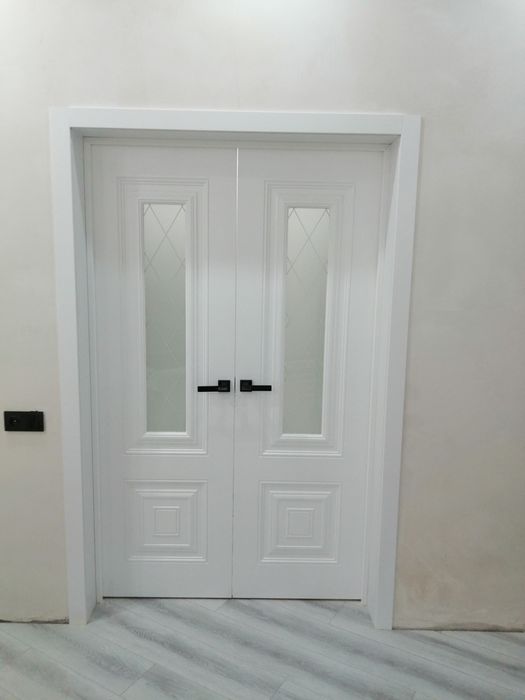 Установка меж ком дверей.