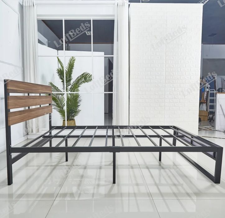 Хайтек кровать ИЗАБЕЛЛА, Металлическая двуспальная кровать