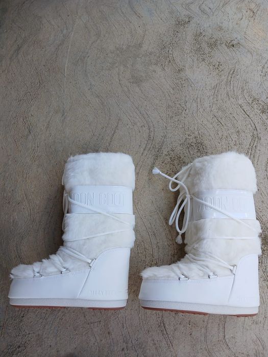Ghete Moon boots cu blană