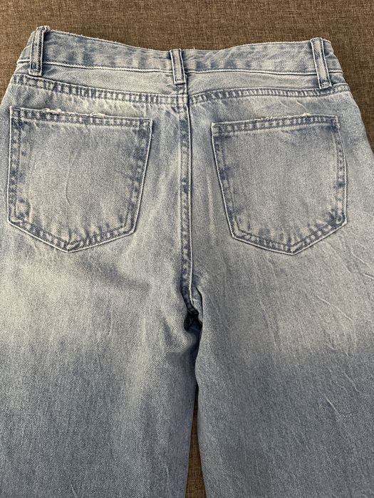 Дънки с широк крачол Bershka