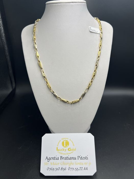 Lant aur 18 k 13,85 gr lungime 50 cm cod 25297
