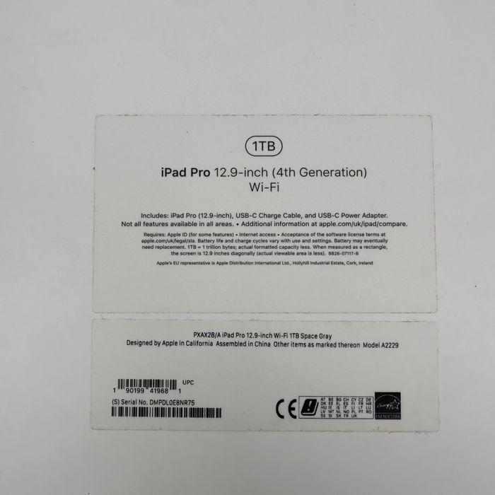 iPad Pro 12.9 inch generația 4 1T + Apple Pen generația 2 wireless