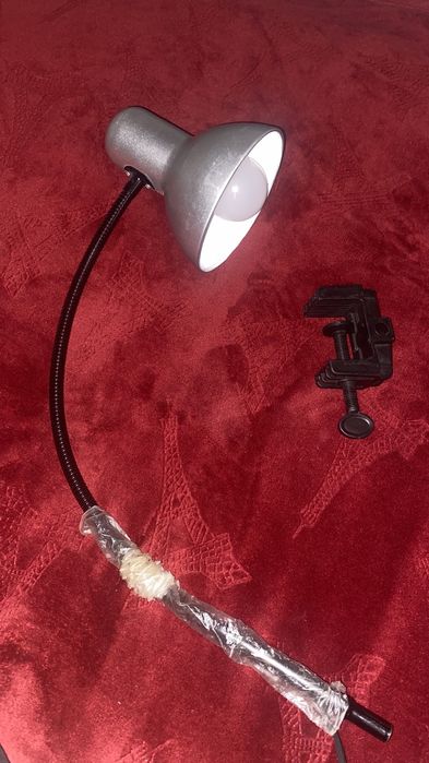 Настольная лампа, метал