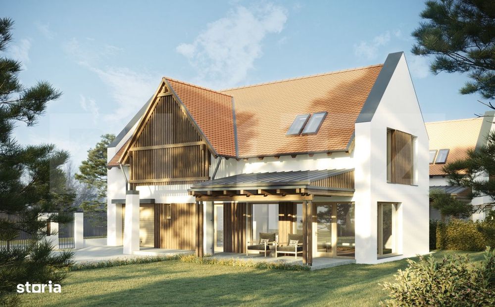 Teren construibil 900 mp in ansamblu privat de case, 12km de Cluj