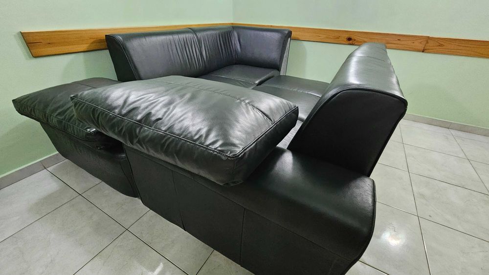 Ъглов*спален*5 местен* естествена кожа* доставка