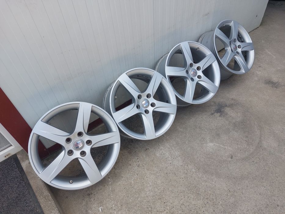 Set jante din aluminiu originale r17 / Seat Vw Audi Skoda / 5x112
