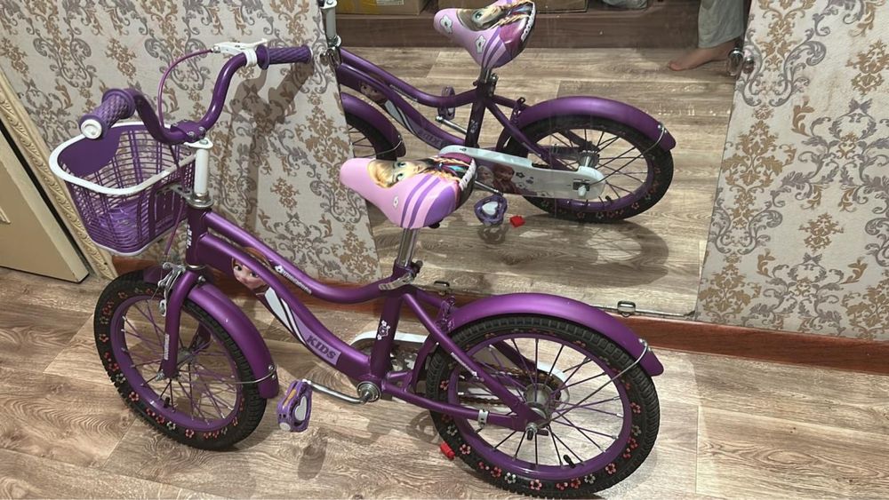 Велосипед для девочек состоение отлично