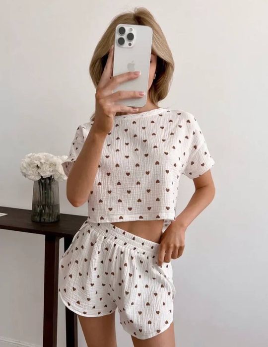 Пижама женская муслин