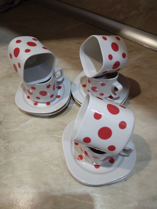 Сервиз за кафе фин порцелан