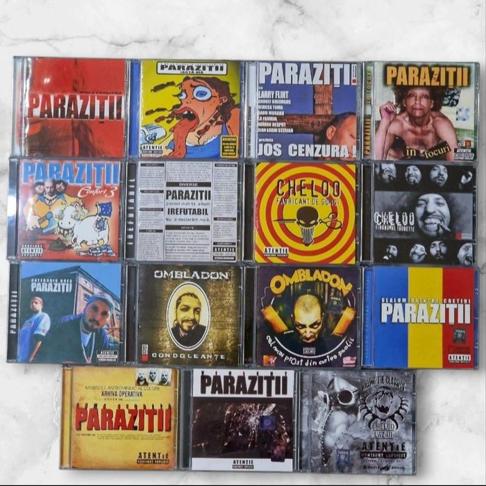 Paraziții – CD Ediție Fan | Rap Românesc