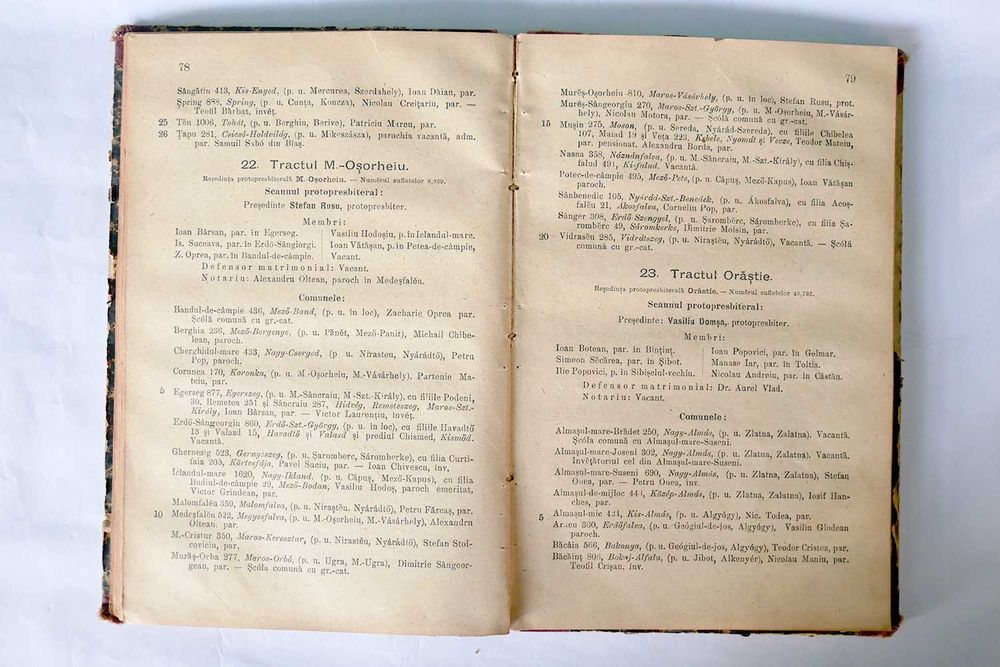 Carti vechi din 1906