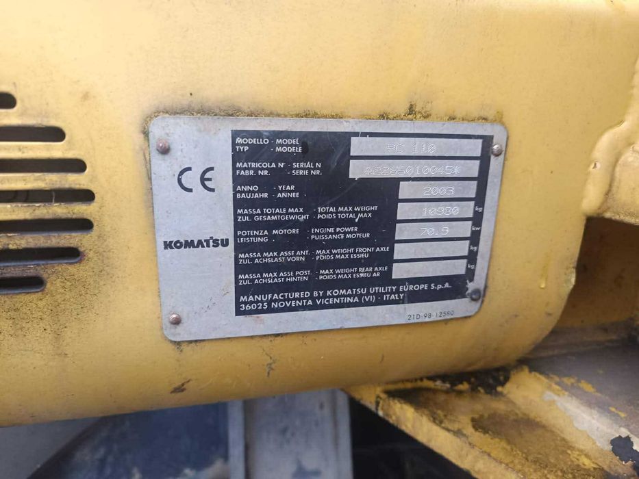 Senila Komatsu PC 110