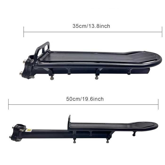 Алуминиев багажник за велосипед Automat – Лек и здрав, до 10 кг товар